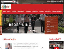 Tablet Screenshot of dietmeerut.com